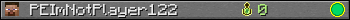 PEImNotPlayer122 userbar 350x20