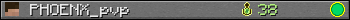 Benutzerleisten 350x20 für PHOENX_pvp