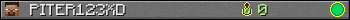 PITER123XD userbar 350x20
