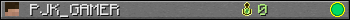 PJK_GAMER userbar 350x20