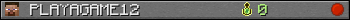 PLAYAGAME12 userbar 350x20