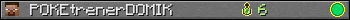 POKEtrenerDOMIK userbar 350x20