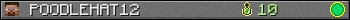 POODLEHAT12 userbar 350x20