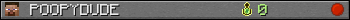 POOPYDUDE userbar 350x20