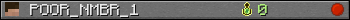 POOR_NMBR_1 userbar 350x20