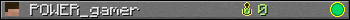 POWER_gamer userbar 350x20