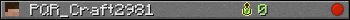 PQR_Craft2981 userbar 350x20