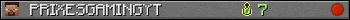 PRIXESGAMINGYT userbar 350x20