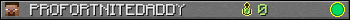 PROFORTNITEDADDY userbar 350x20