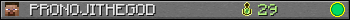 PRONOJITHEGOD userbar 350x20