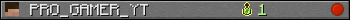 PRO_GAMER_YT userbar 350x20