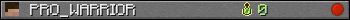 PRO_WARRIOR userbar 350x20