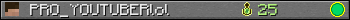 PRO_YOUTUBERlol userbar 350x20