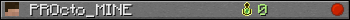 PROcto_MINE userbar 350x20