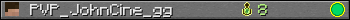 PVP_JohnCine_gg userbar 350x20