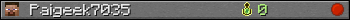 Paigeek7035 userbar 350x20