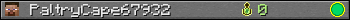 PaltryCape67932 userbar 350x20