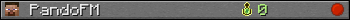 PandoFM userbar 350x20