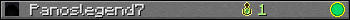 Panoslegend7 userbar 350x20