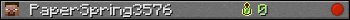 PaperSpring3576 userbar 350x20