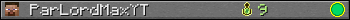 ParLordMaxYT userbar 350x20