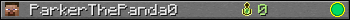 ParkerThePanda0 userbar 350x20