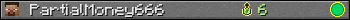 PartialMoney666 userbar 350x20