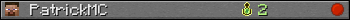 PatrickMC userbar 350x20