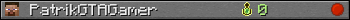 PatrikGTAGamer userbar 350x20