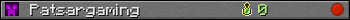 Patsargaming userbar 350x20