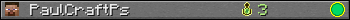 PaulCraftPs userbar 350x20