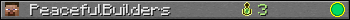 PeacefulBuilders userbar 350x20