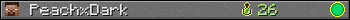 PeachxDark userbar 350x20