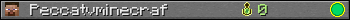 Peccatvminecraf userbar 350x20