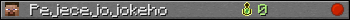 Pejecejojokeho userbar 350x20