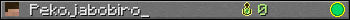 Pekojabobiro_ userbar 350x20
