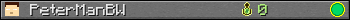 PeterManBW userbar 350x20