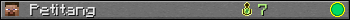 Petitang userbar 350x20