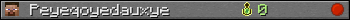 Peyeqoyedauxye userbar 350x20