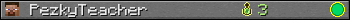 PezkyTeacher userbar 350x20