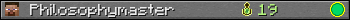 Philosophymaster userbar 350x20