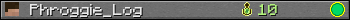 Phroggie_Log userbar 350x20