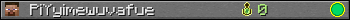 PiYyimewuvafue userbar 350x20