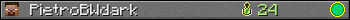 PietroBWdark userbar 350x20