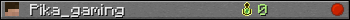 Pika_gaming userbar 350x20