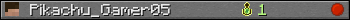 Pikachu_Gamer05 userbar 350x20