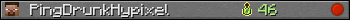 PingDrunkHypixel userbar 350x20