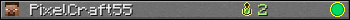 PixelCraft55 userbar 350x20