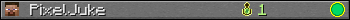 Benutzerleisten 350x20 für PixelJuke