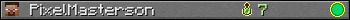 PixelMasterson userbar 350x20